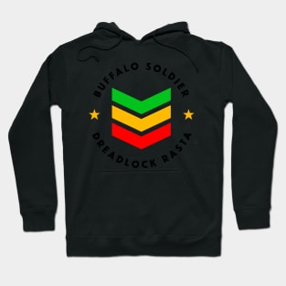 Buffalo Soldier Dreadlock Rasta Reggae Hoodie